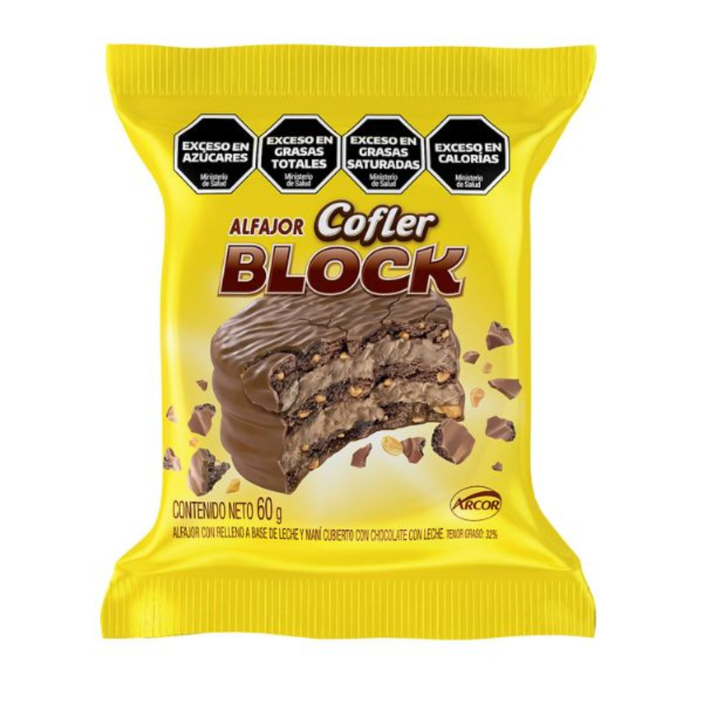 ALFAJOR TRIPLE BLOCK 21X60G