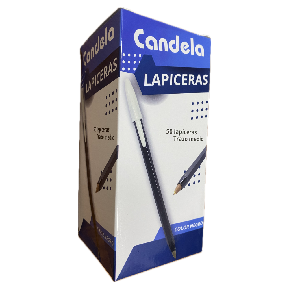 CANDELA LAPICERA NEGRA X50U