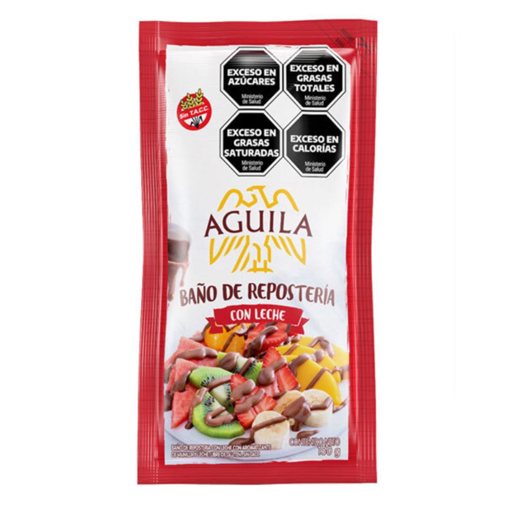 BAÑO REPOSTERO AGUILA LECHE 12X150G