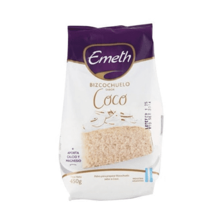 EMETH BIZCOCHUELO COCO X450G