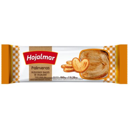 GALLETITAS HOJALMAR PALMERAS 18X150G