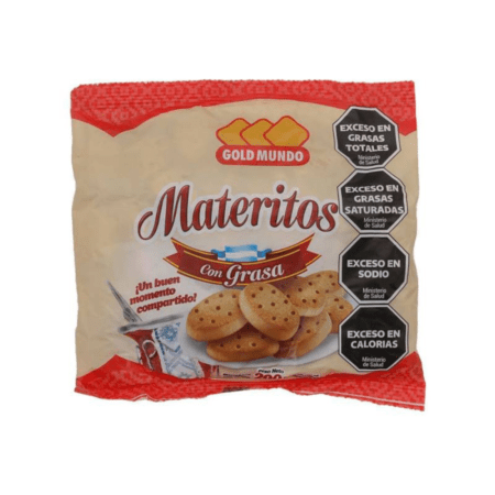 GOLD MUNDO BIZCOCHITOS MATERITOS C/GRASA X200G