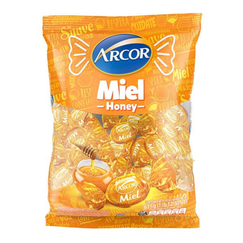 CARAMELOS ARCOR MIEL 6X675G