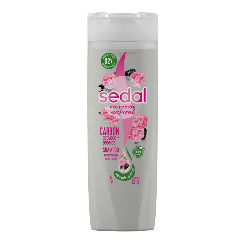 SEDAL SHAMPOO FR. CARBON ACTIVADO X190ML