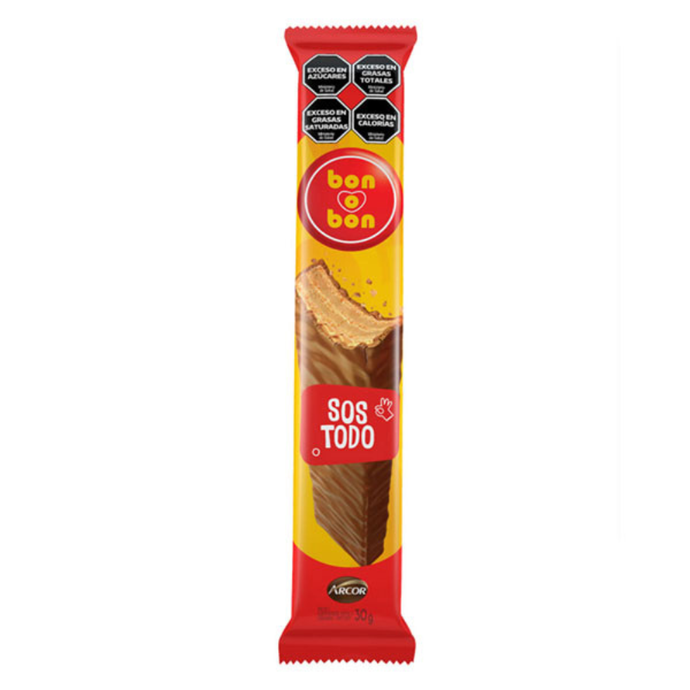 OBLEA NEGRA BON O BON X600G