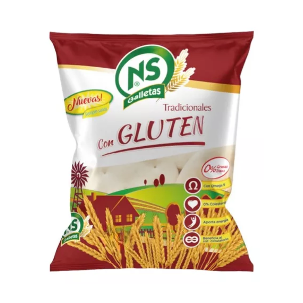 NS GALLETITAS MARINERAS CON GLUTEN 14X350G