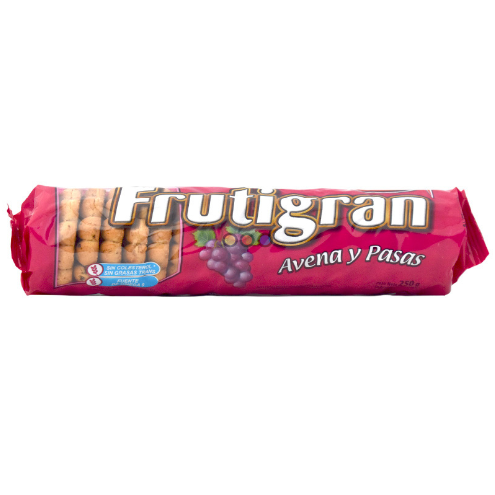 FRUTIGRAN GALLETITAS AVENA Y PASAS 24X205G