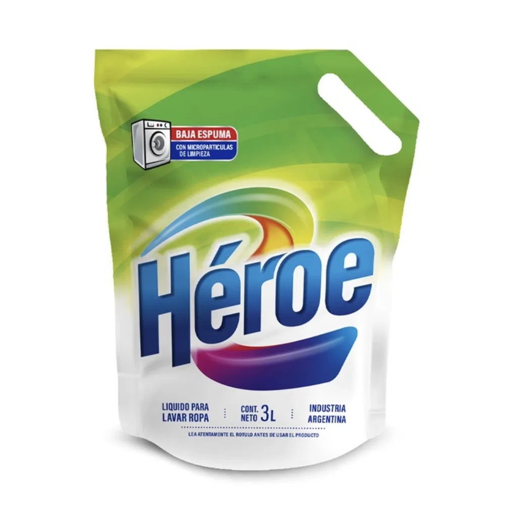 HEROE JABON LIQUIDO P/ROPA X3LT