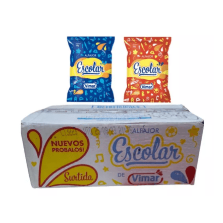 ALFAJOR VIMAR ESCOLAR SURTIDO X60U