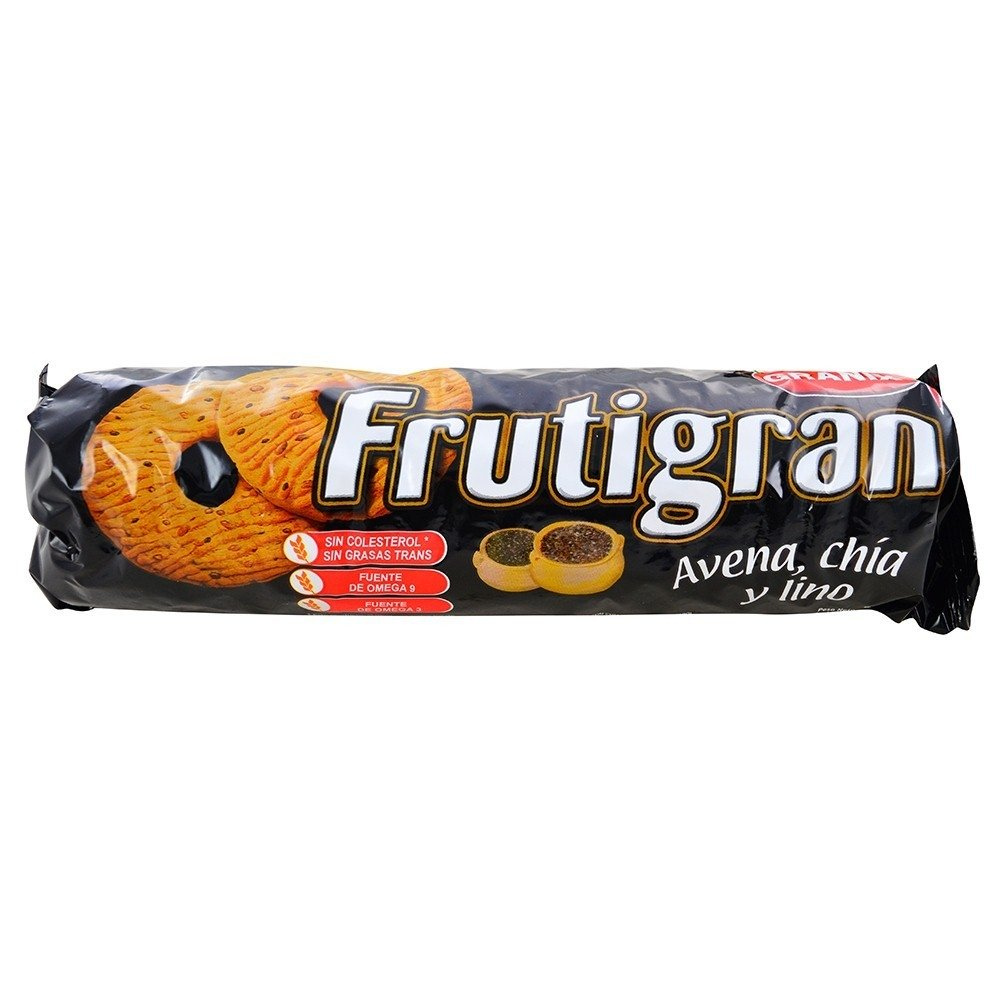 FRUTIGRAN GALLETITAS CON LINO Y CHIA 24X240G