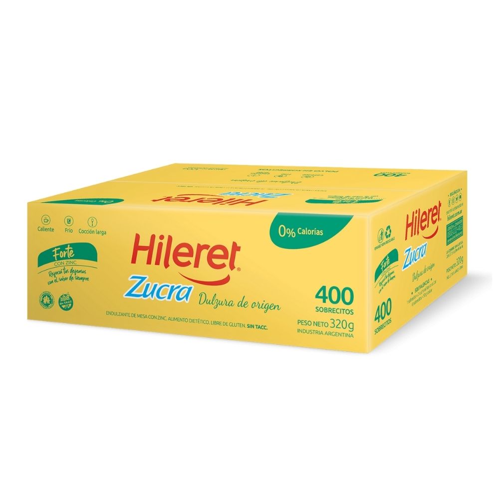 HILERET ZUCRA FORTE X400 SOBRES