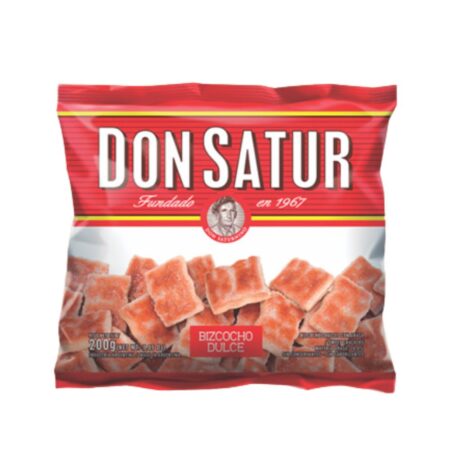 BIZCOCHITOS DON SATUR AGRIDULCE 30X200G