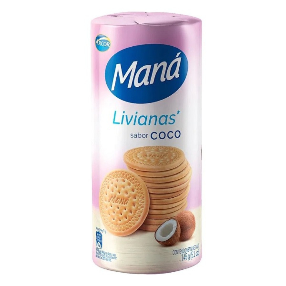 GALLETITAS MANA COCO 36X145G