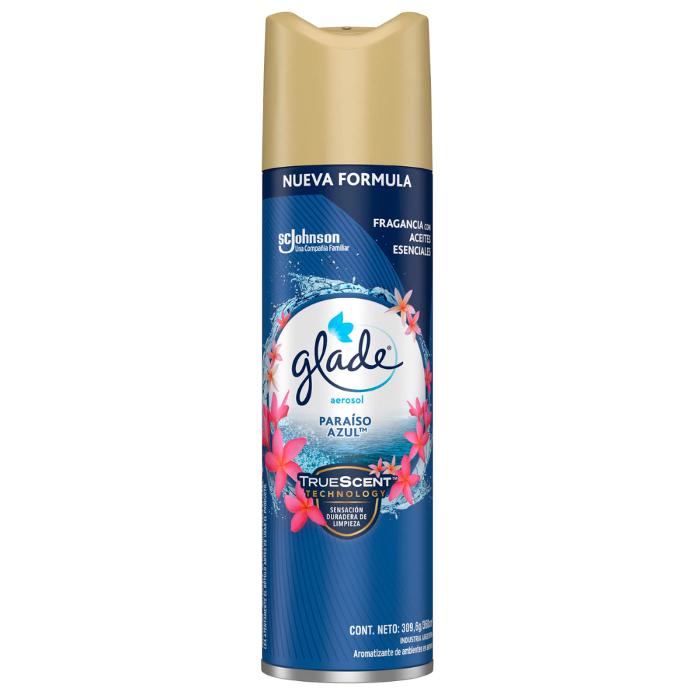 GLADE AEROSOL FR. PARAISO AZUL X360CC