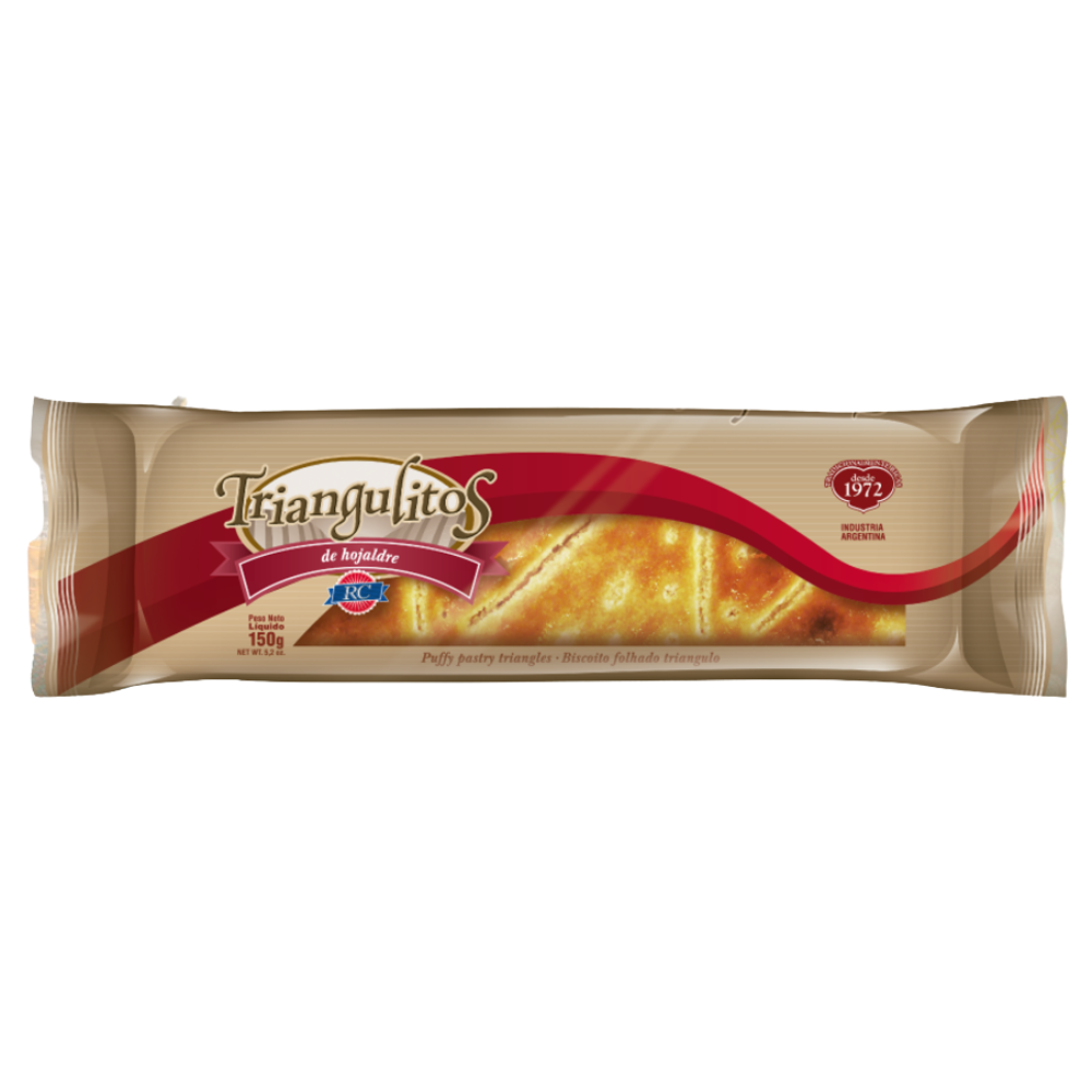 RC GALLETITAS DE HOJALDRE TRIANGUILITOS 20X150G