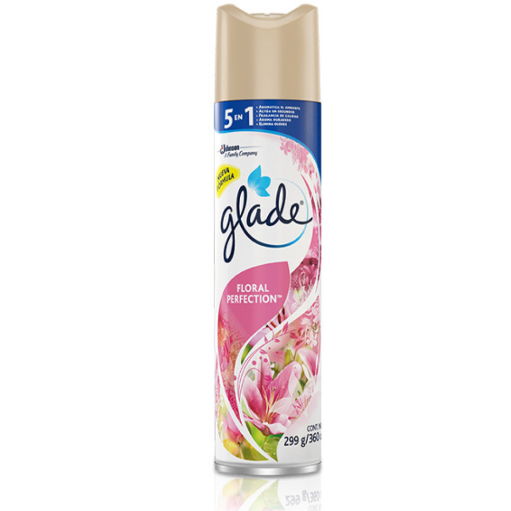 GLADE AEROSOL FR. FLORAL PERFECTION X360CC