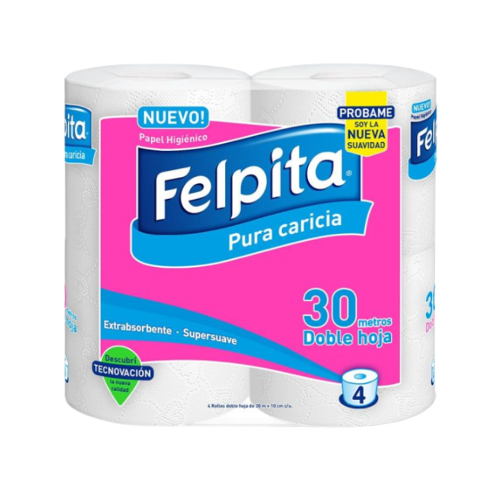 FELPITA PAPEL HIGIENICO 12X4U 30MT