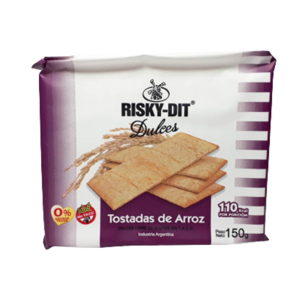 RISKY-DIT TOSTADAS DE ARROZ DULCE