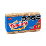 TRAVIATA GALLETITAS DE AGUA 16X303G TRIPACK