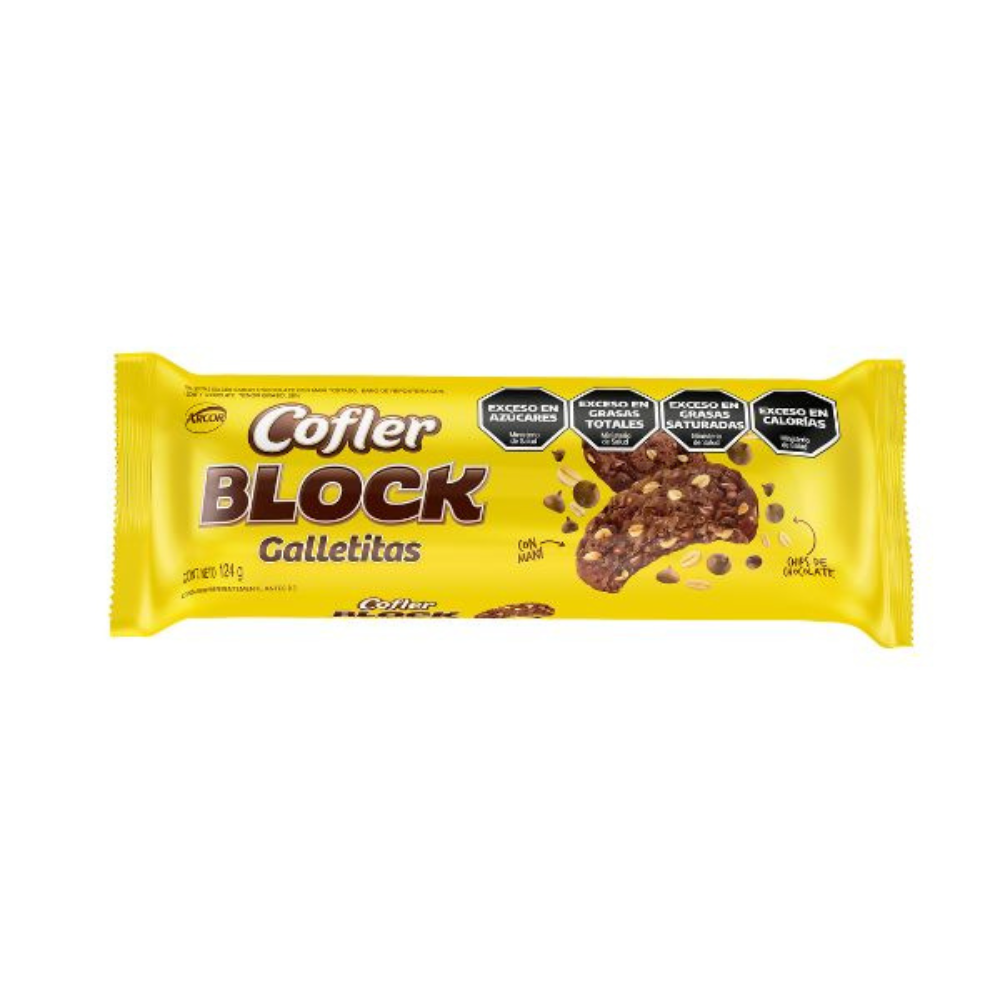 GALLETITAS COFLER BLOCK 30X124G