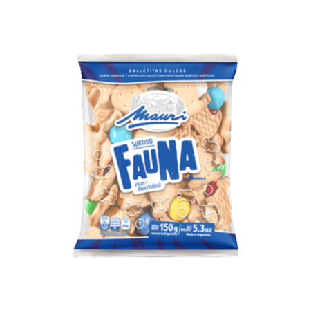 MAURI GALLETITAS FAUNA 28X150G