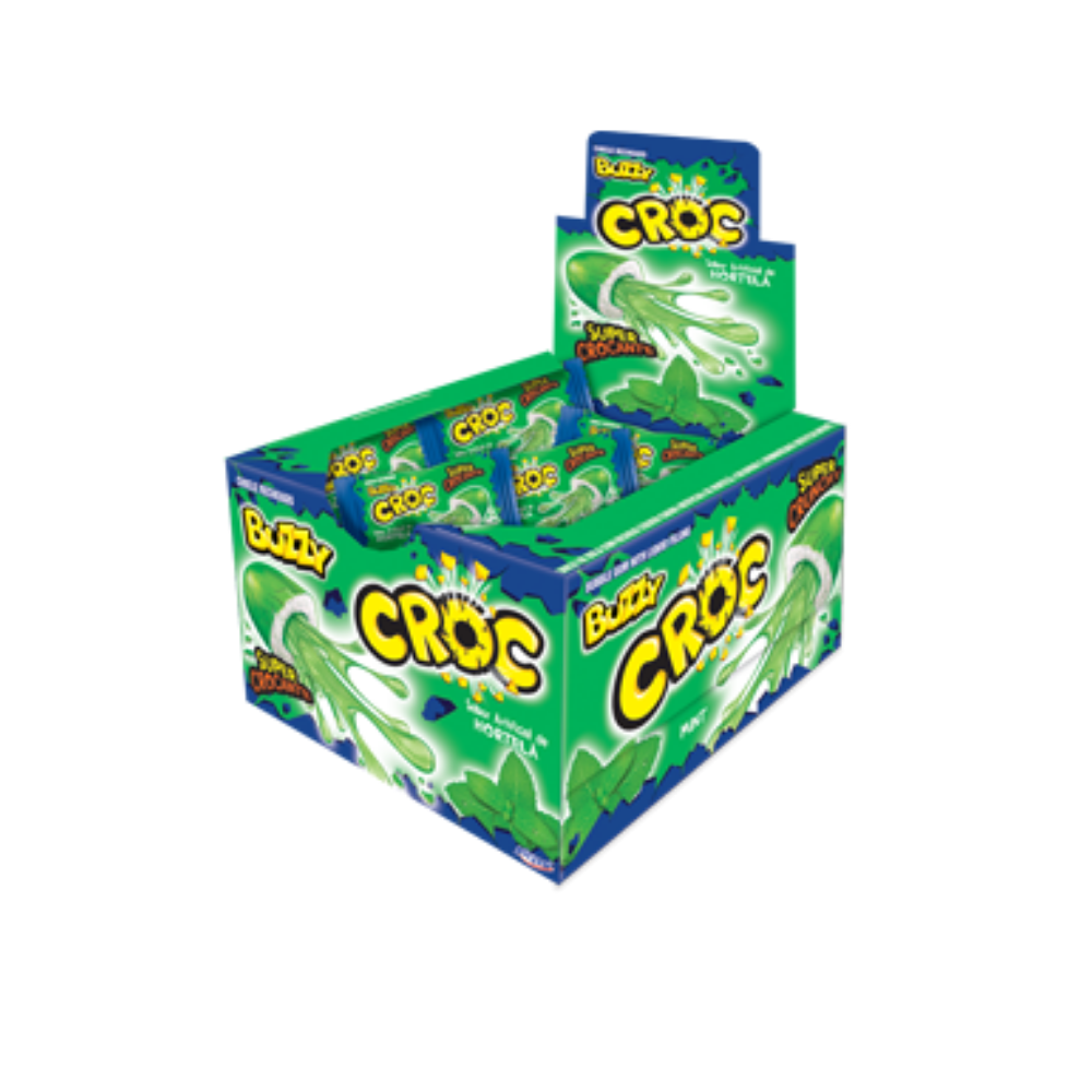 BUZZY CROCS CHICLES MENTA X40U