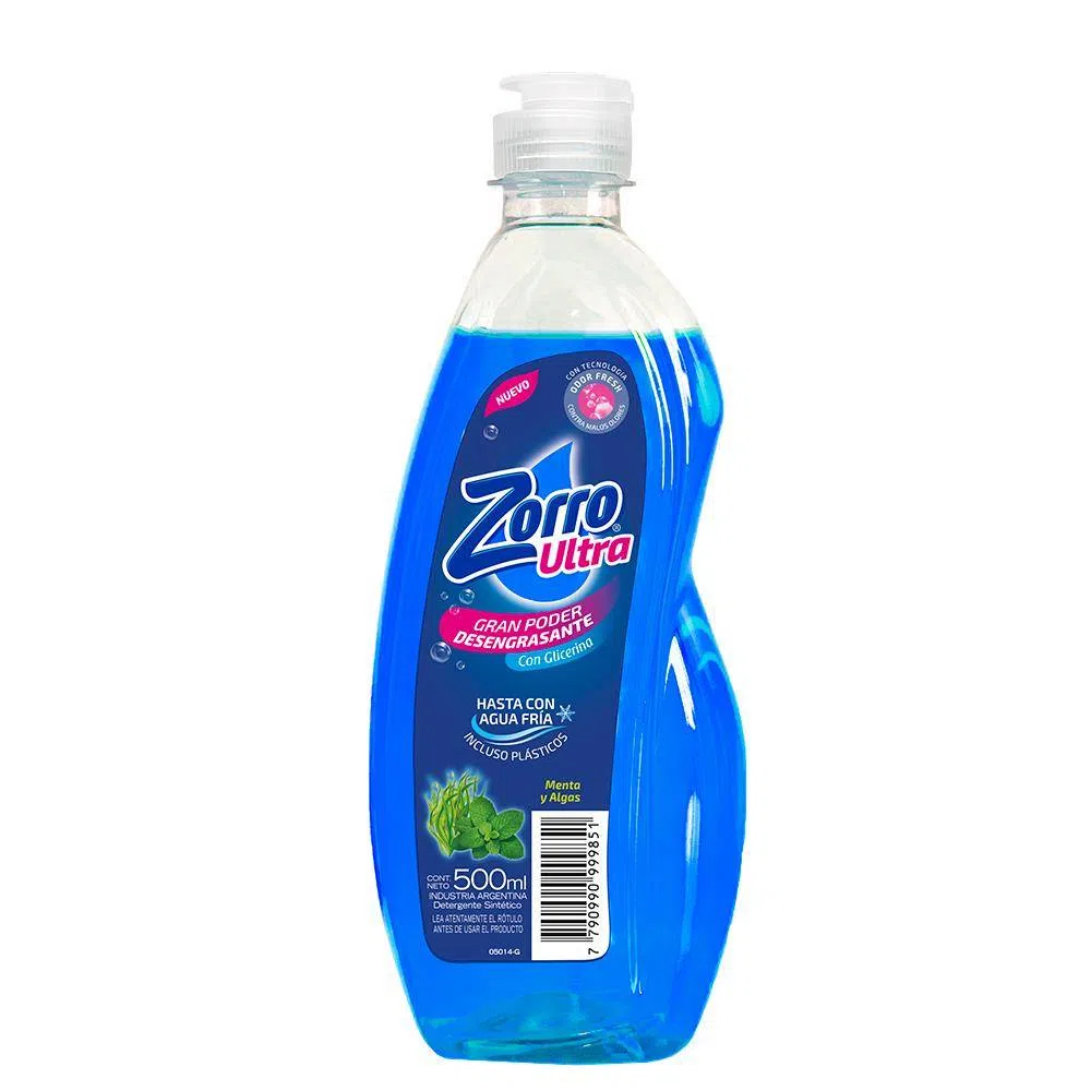 ZORRO DETERGENTE FR. MENTA X300ML
