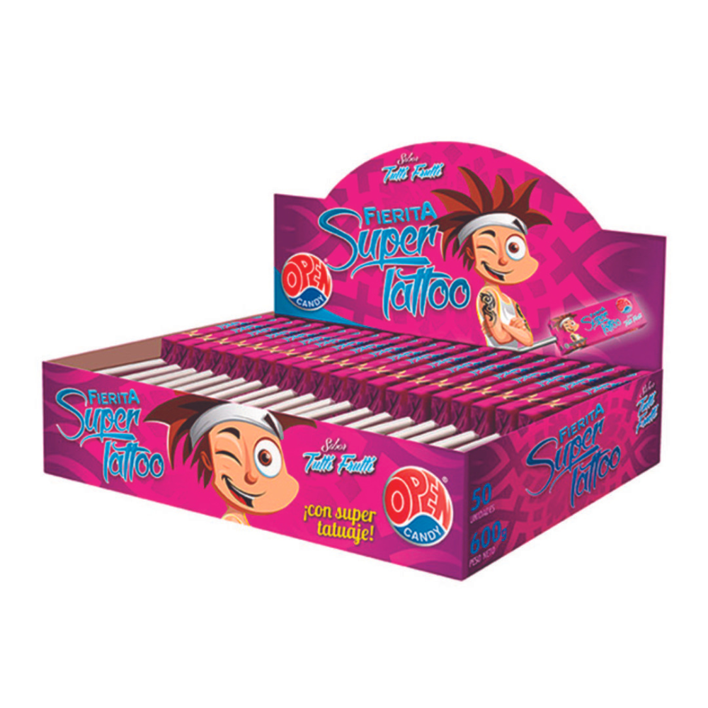 FIERITA CHUPETIN C/TATTOO X50U