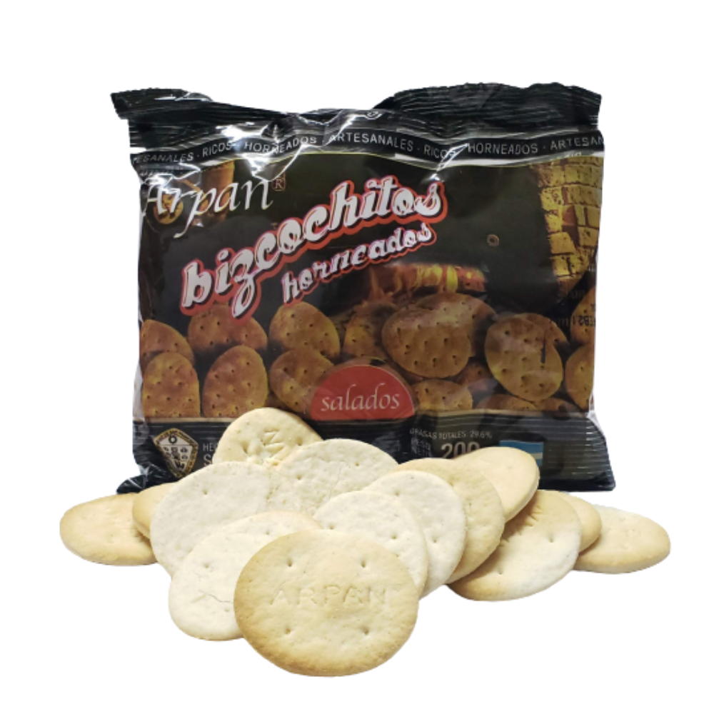 ARPAN BIZCOCHITOS SALADOS 20X200G