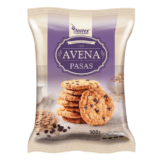 TOSTEX GALLETITAS AVENA Y PASAS X300G