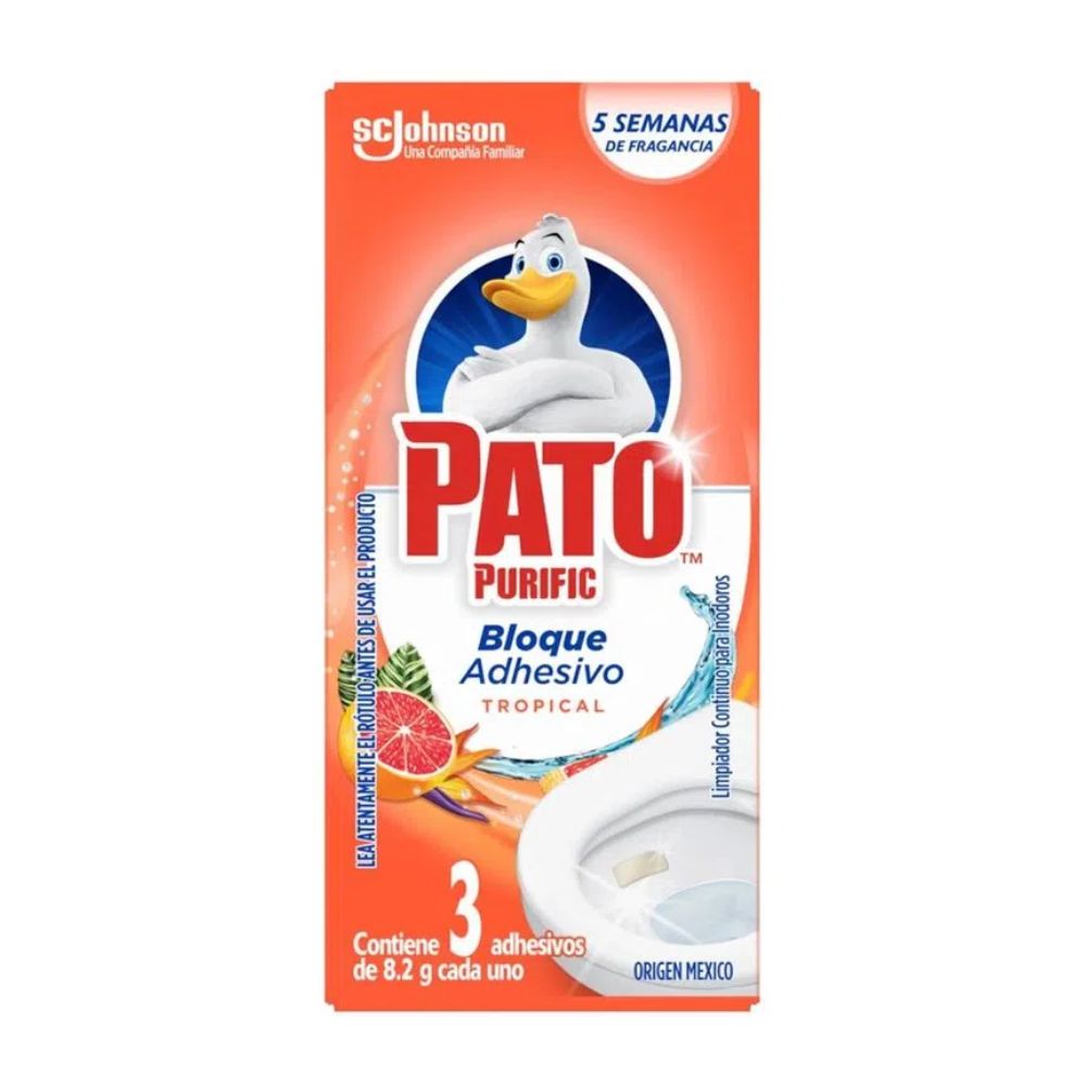 PATO BLOQUE ADHESIVO FR. TROPICAL