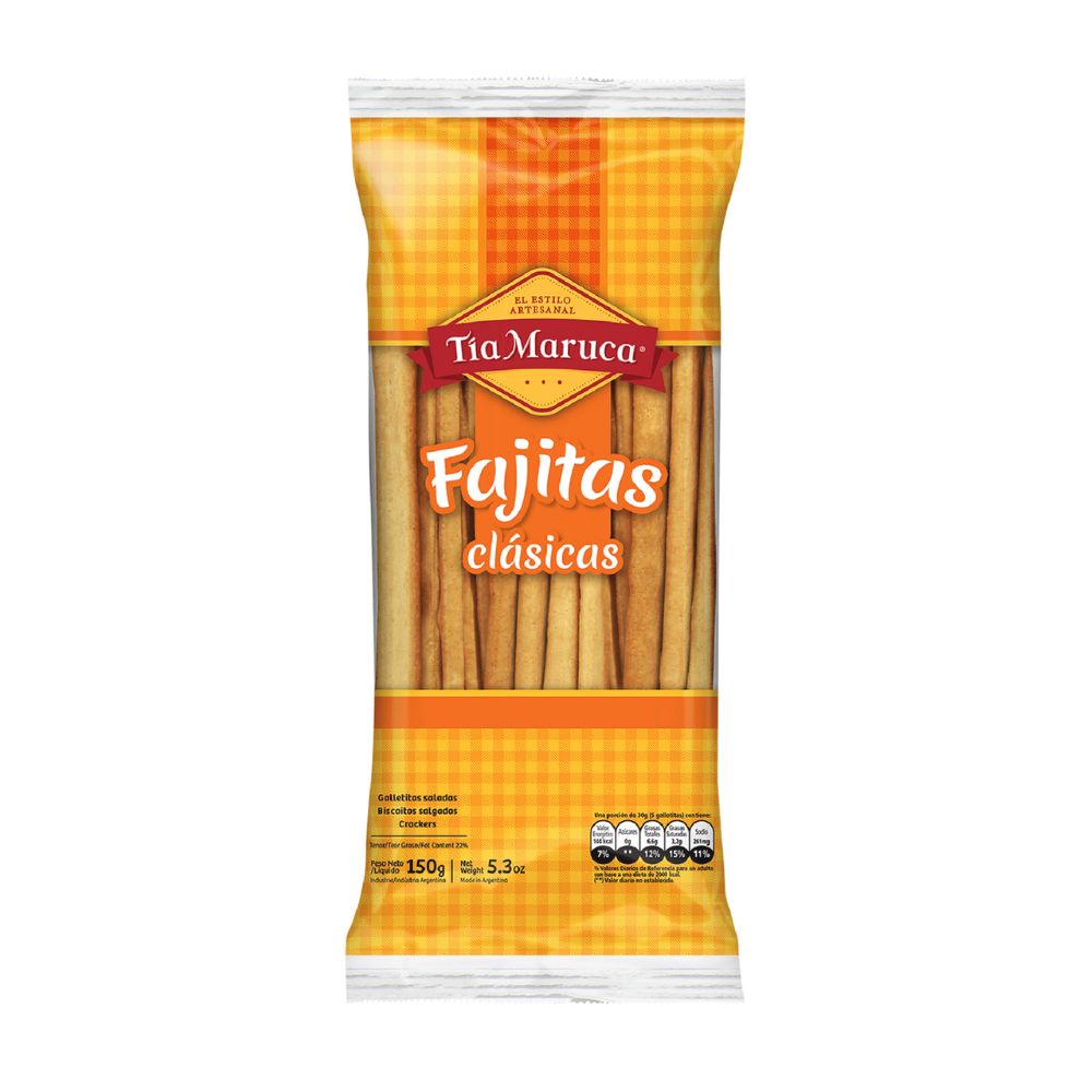 FAJITAS TIA MARUCA CLASICAS 22X120G