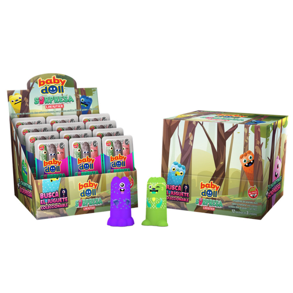 BABY DOLL CHUPETINES SORPRESA 12X3