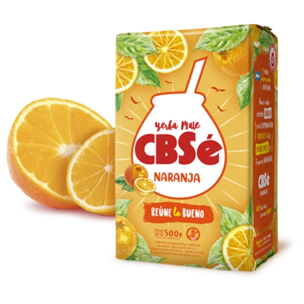 YERBA CBSE NARANJA 10X500G