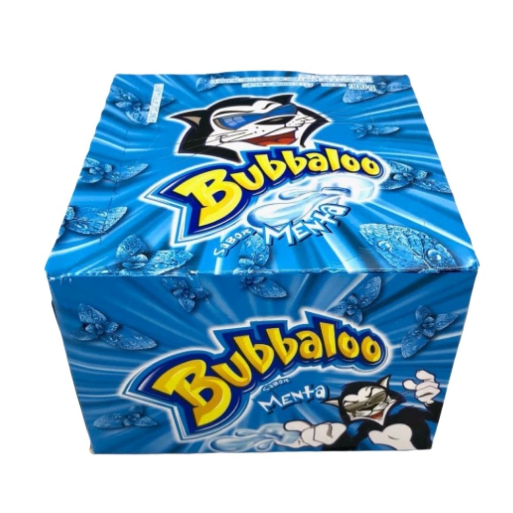 CHICLE BUBBALOO MENTA X60U