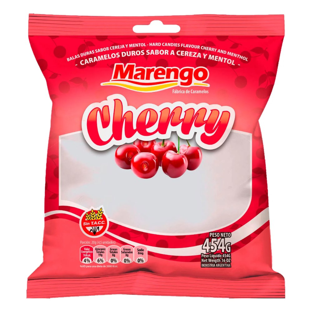CARAMELOS MARENGO CEREZA X454G