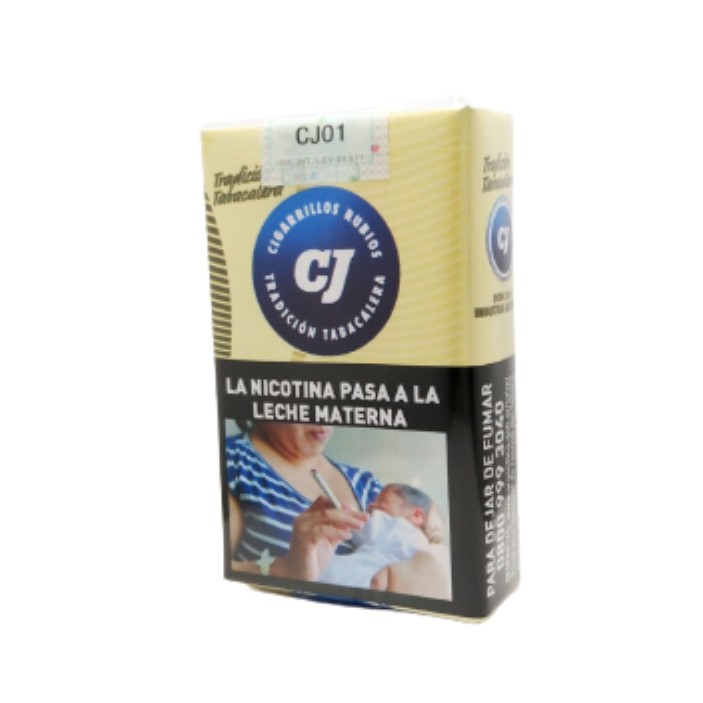CIGARRILLOS CJ AMARILLO KS 20