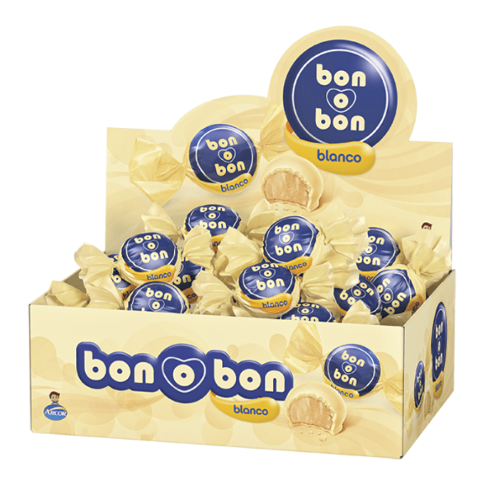 BOMBON BON O BON BLANCO 30X15G