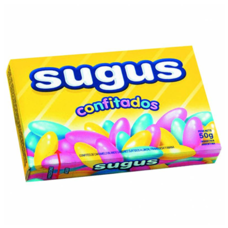 CARAMELOS SUGUS CONFITADOS 30X50G