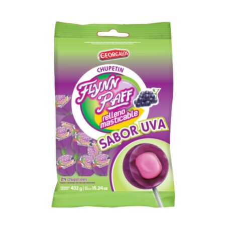 CHUPETINES FLYNN PAFF UVA RELLENOS X24U