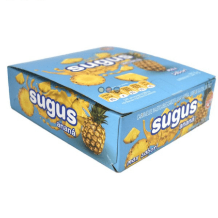 CARAMELOS SUGUS AGRUPADOS ANANA X12U
