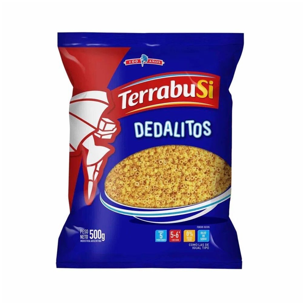 FIDEOS TERRABUSI DEDALITOS 12X500G