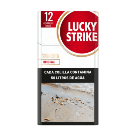 CIGARRILLOS LUCKY STRIKE BOX 12