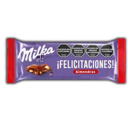 CHOCOLATE MILKA ALMENDRAS 21X55G