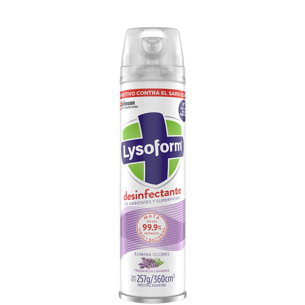 AEROSOL LYSOFORM LAVANDA 6X360CC