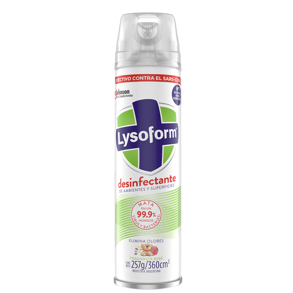 AEROSOL LYSOFORM BEBE 6X360CC