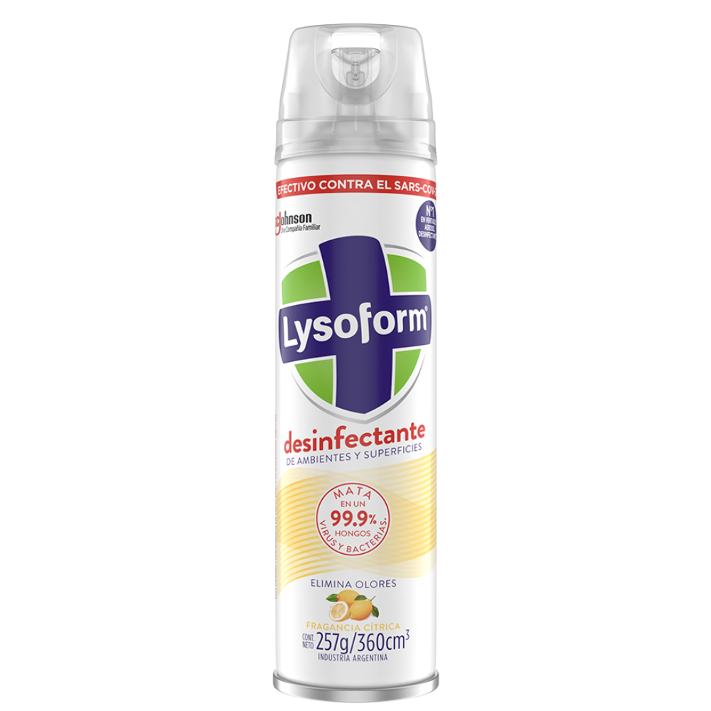 AEROSOL LYSOFORM CITRICA 6X360CC