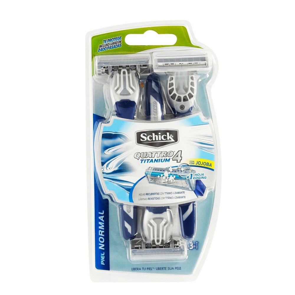 SCHICK MAQUINA DE AFEITAR QUATTRO X2U