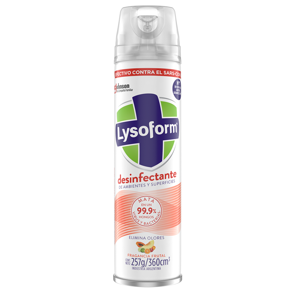 AEROSOL LYSOFORM FRUTAL 6X360CC