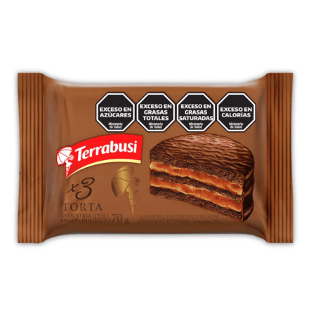 ALFAJOR TRIPLE TERRABUSI TORTA 36X70G